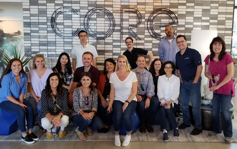 Aliso acct team at Core