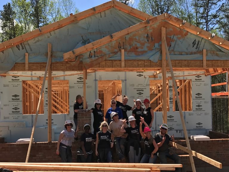 Charlotte Habitat build