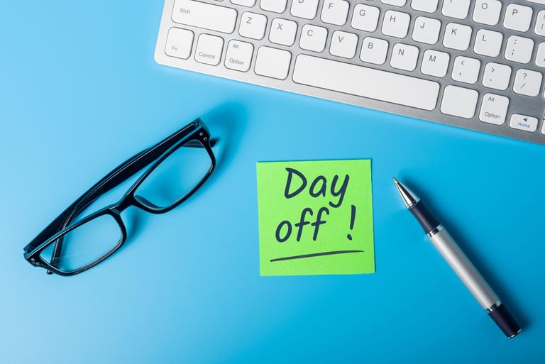 Your time off