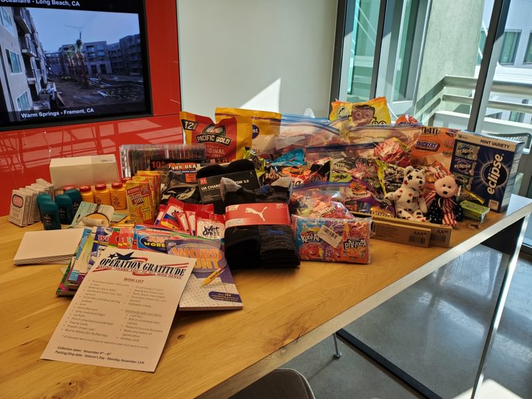Operation Gratitude Donation
