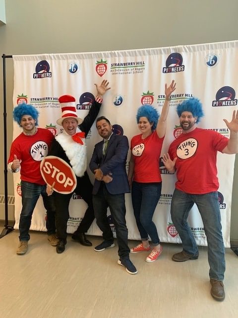 Read Across America Day 2020 eric jim princaple clara mike